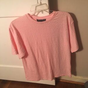 Topshop Pink Top